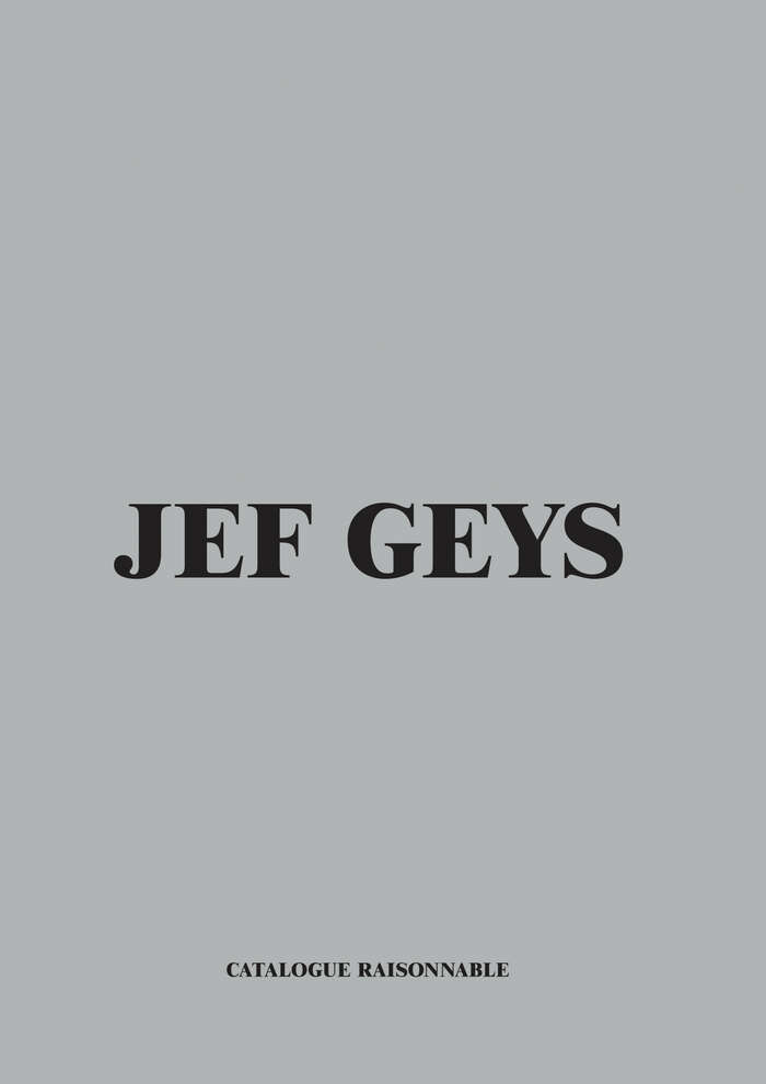 Jef Geys Cover