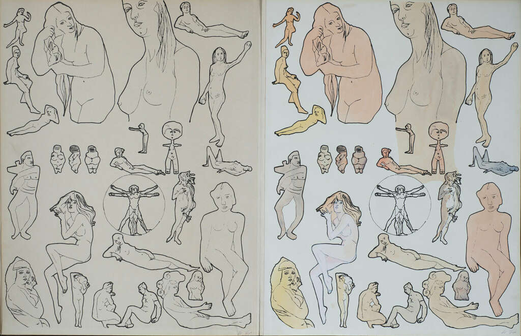 2 Kleurboek voor Volwassenen Guy Van Doorn Philippe De Gobert 2 Vrouw LR