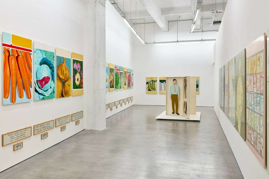 Installation view Jef Geys You dont see what you think you see WIELS Brussels 2024 Photo We Document Art 13 min