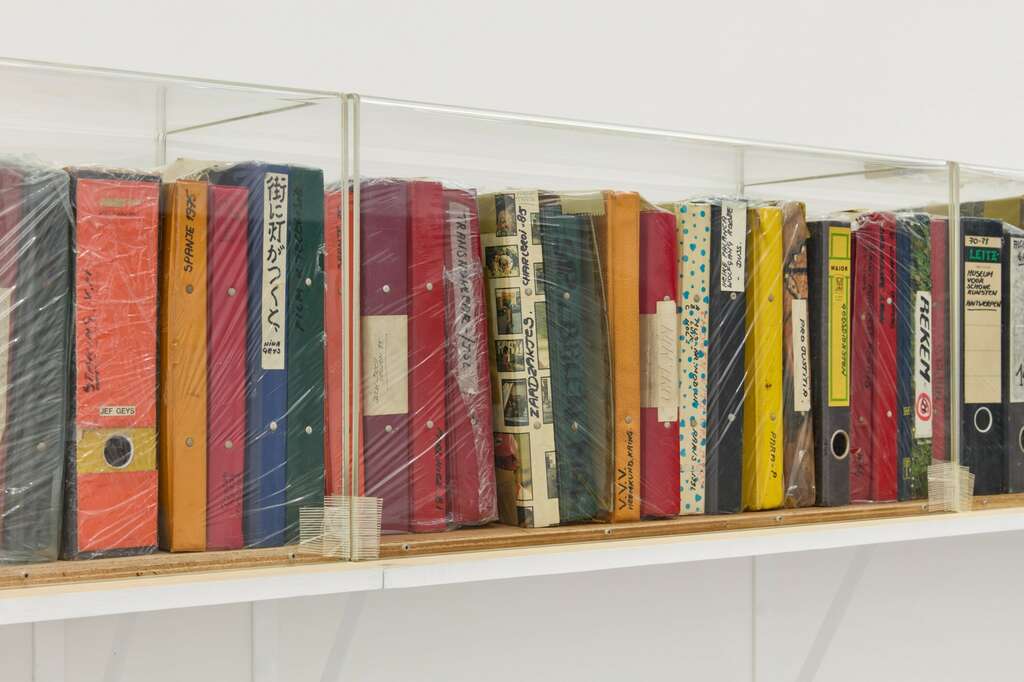 Installation view Jef Geys You dont see what you think you see WIELS Brussels 2024 Photo We Document Art 10 min