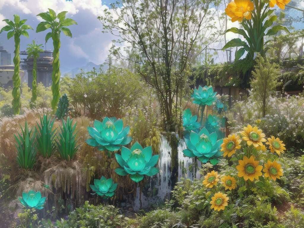 5 SOLAR PUNK SCHOOL IMAGES