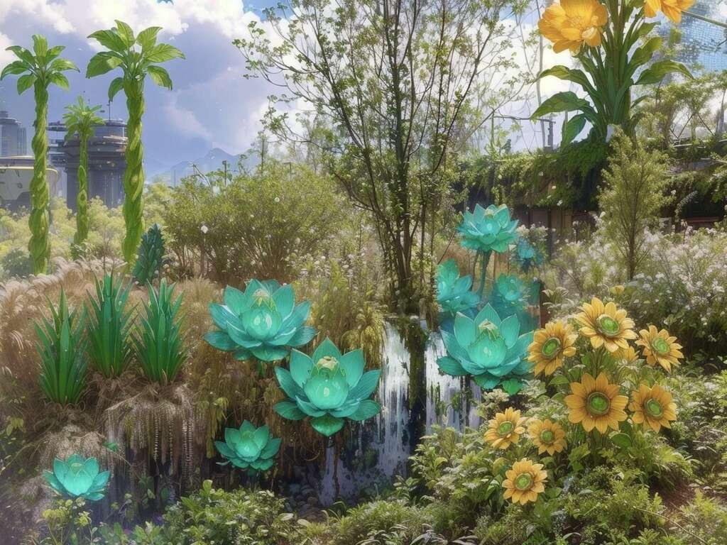 5 SOLAR PUNK SCHOOL IMAGES