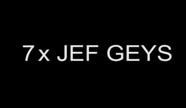 7 x Jef Geys