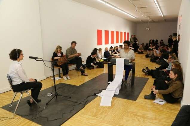 Performance de Rossella Biscotti The Trial