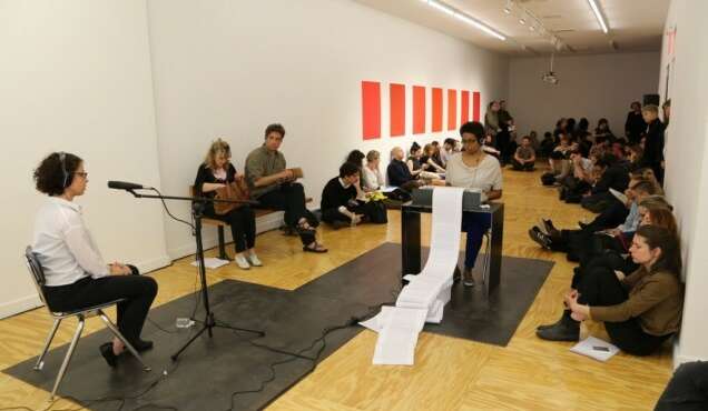 Performance de Rossella Biscotti The Trial