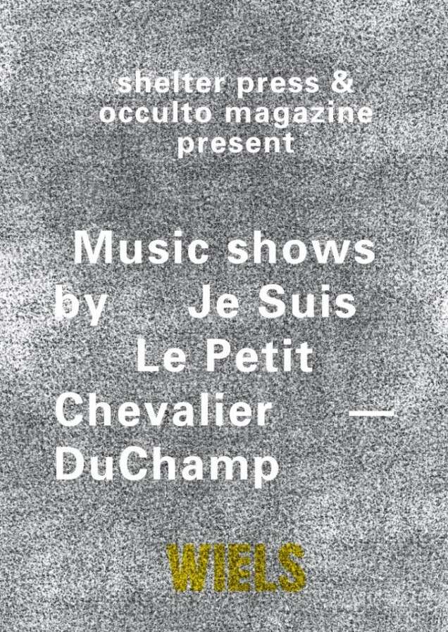 Presentatie SHELTER PRESS and OCCULTO MAGAZINE 19h