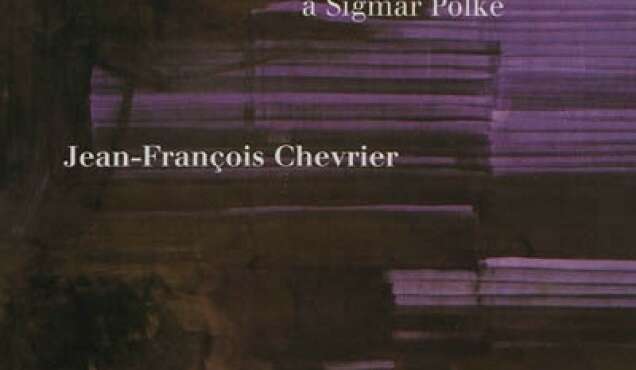 Conférence de Jean François Chevrier Lhallucination artistique