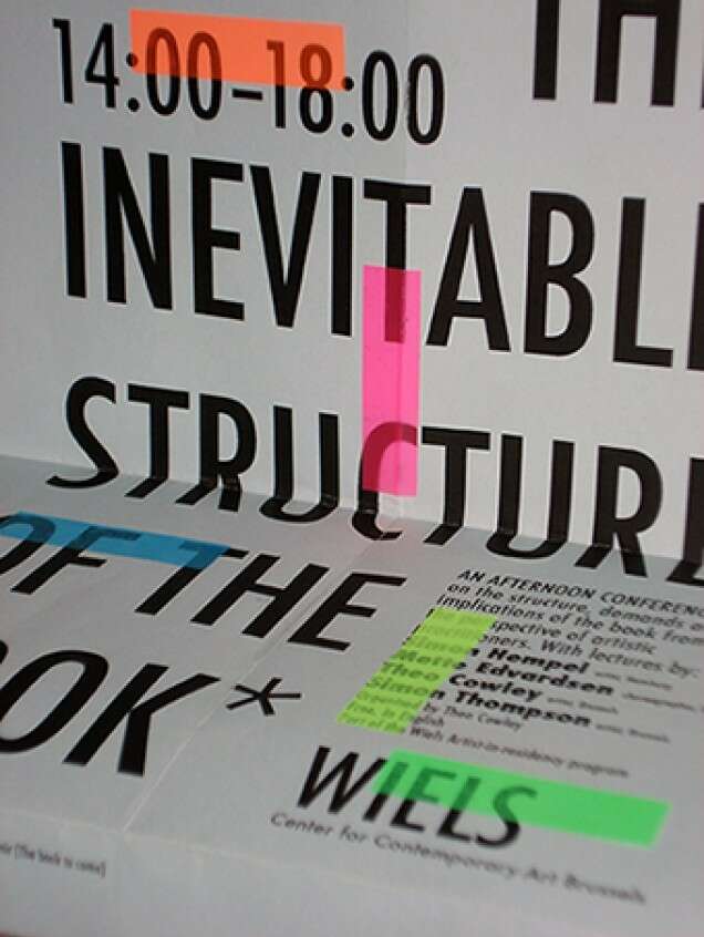 La structure inévitable du livre