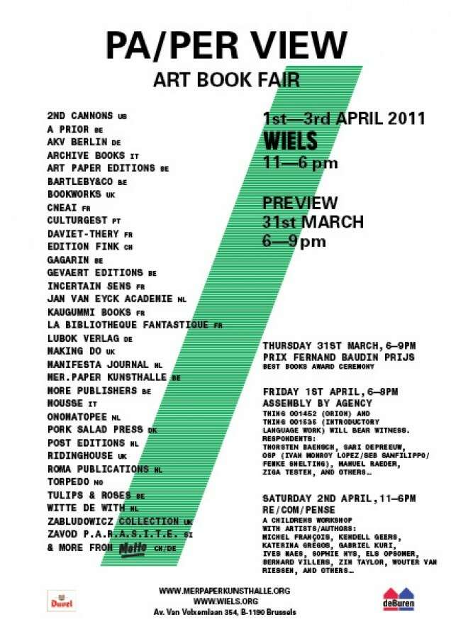 PER VIEW Art Book Fair