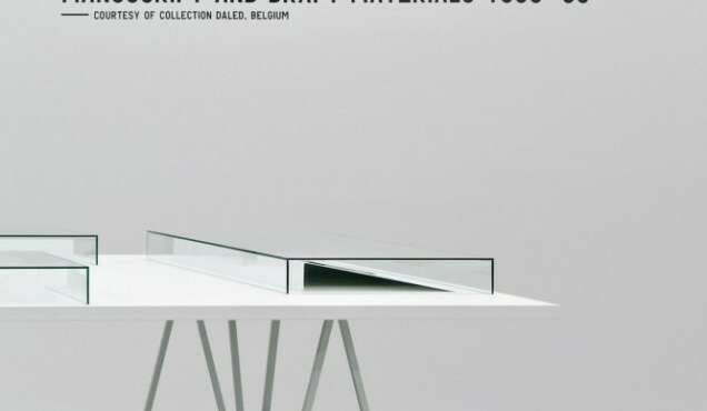 Sol Le Witts Sentences on Conceptual Art Manuscript and Draft Material 196869