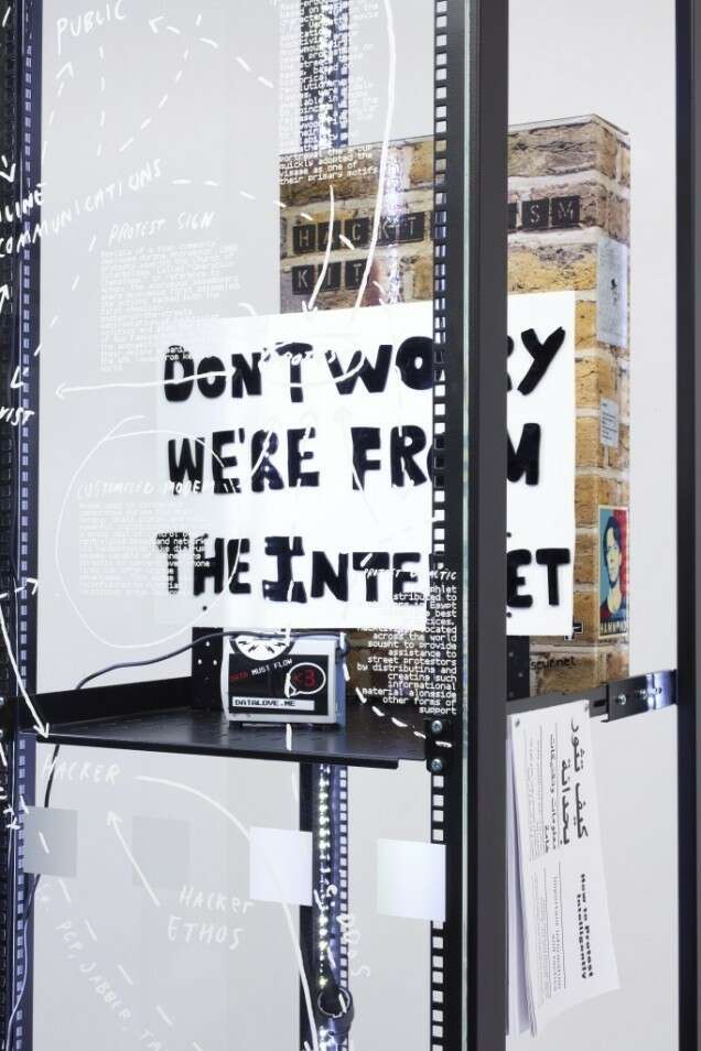 Simon-Denny-Wiels Brussels contemporary art center museum