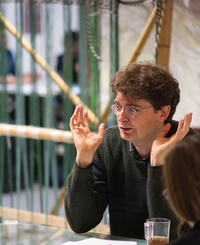 Sven Lütticken at BAK c Tom Jansen