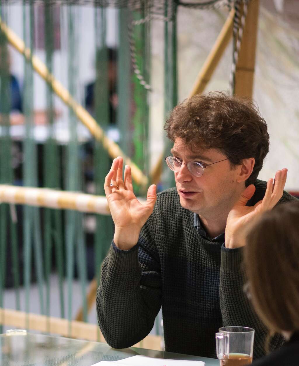 Sven Lütticken at BAK c Tom Jansen