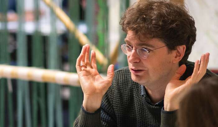 Sven Lütticken at BAK c Tom Jansen