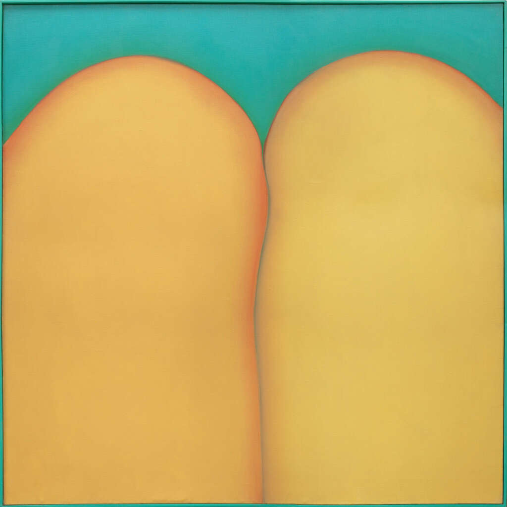 HG Bribes de corps oil on linen 152 4 x 152 4 cm 60 x 60 in 1973 LOWRES