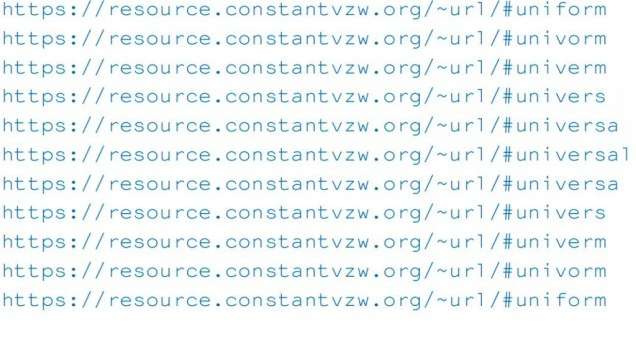 Conférence interactive Uniform Resource Locator par Constant ANG