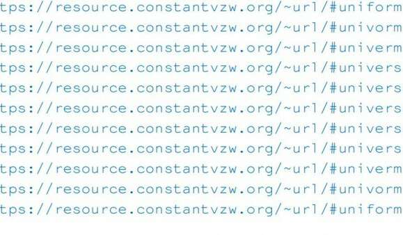 Conférence interactive Uniform Resource Locator par Constant ANG