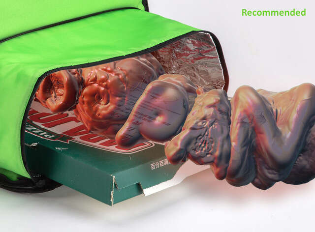 Large Bag Pizza Backpack 4dopa crop