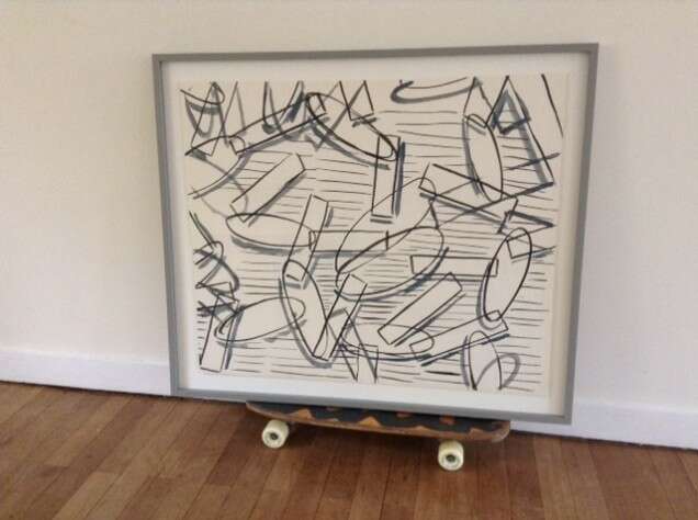 Alied Ottevanger A propos des dessins de René Daniëls