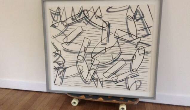 Alied Ottevanger A propos des dessins de René Daniëls